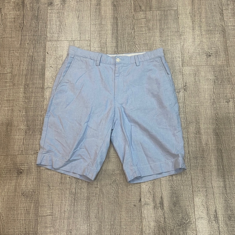Polo shorts light blue